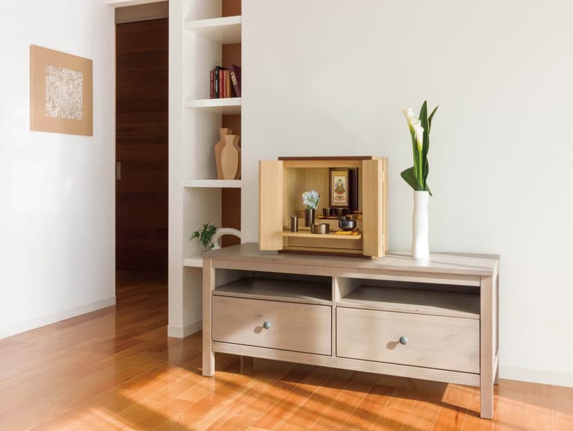 小さなお仏壇の飾り方。基本パターンから略式の飾り方まで。