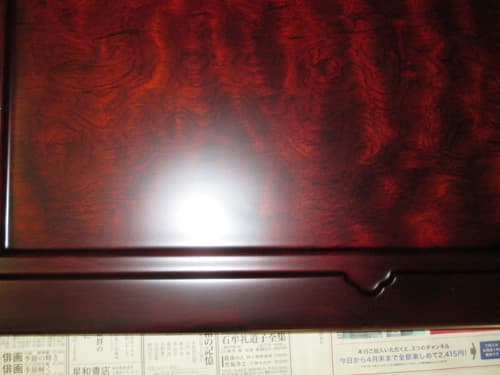 仏具もピカピカに磨き上げ