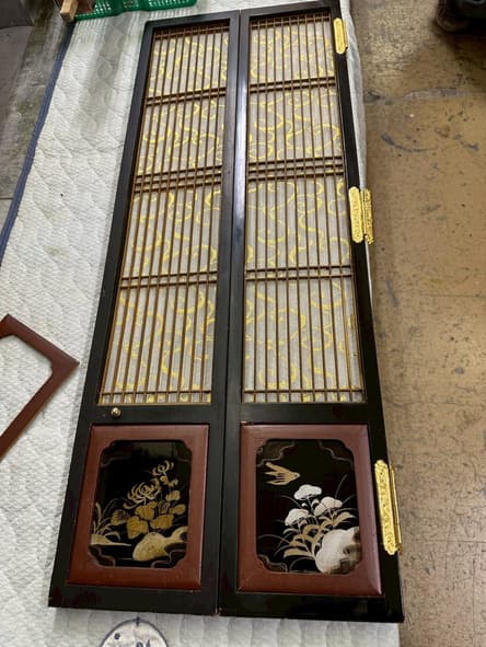 障子の張り替え