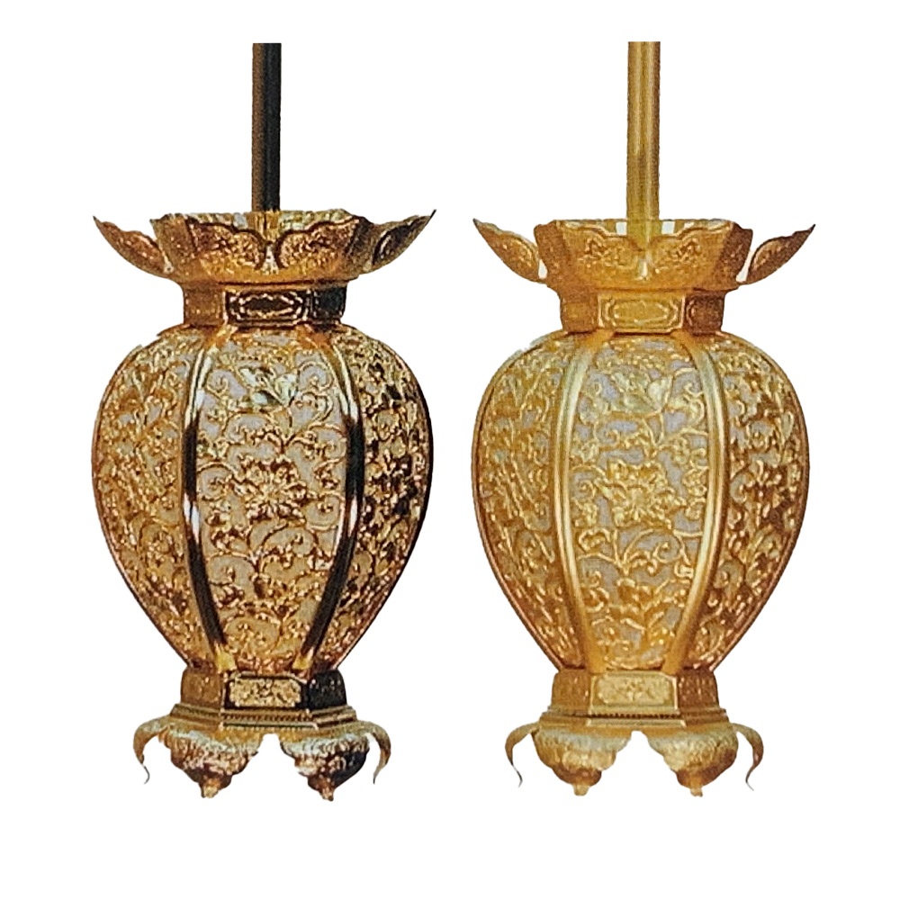 宗派によって仏壇に飾る灯篭の種類が異なる