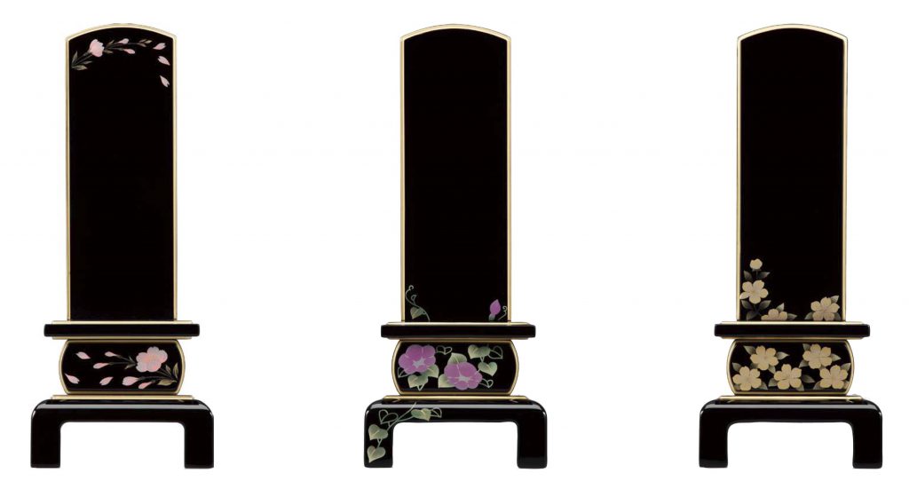 華やかなお花の蒔絵が入った京の香